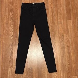 Levi’s Mile High Super Skinny Women's Black Skinny Jeans